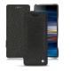 Custodia in pelle Sony Xperia 10 - Ebène ( Sleek P C12 - Black ) 