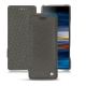 Lederschutzhülle Sony Xperia 10 - Anthracite ( Pantone 424C ) 