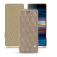 Capa em pele Sony Xperia 10 - Taupe vintage - Couture