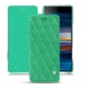 Housse cuir Sony Xperia 10 - Menthe vintage - Couture