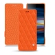 Capa em pele Sony Xperia 10 - Orange fluo - Couture