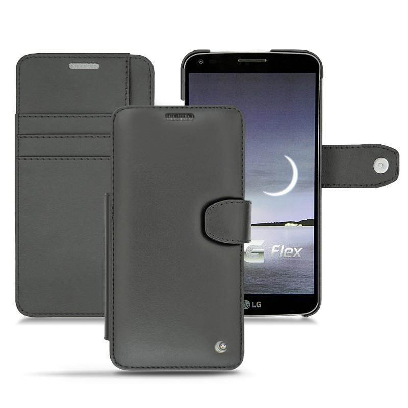 LG G Flex leather case - Noir ( Nappa - Black ) 