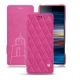 Capa em pele Sony Xperia 10 - Rose BB - Couture