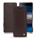 Sony Xperia 10 leather case - Marron envoûtant