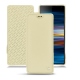 Capa em pele Sony Xperia 10 Plus - Beige ( Nappa - Pantone 7502C ) 