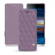 Custodia in pelle Sony Xperia 10 Plus - Lilas - Couture ( Nappa - Pantone 2645U ) 