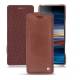 Funda de piel Sony Xperia 10 Plus - Passion vintage ( Glutton - Red ) 