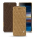 Housse cuir Sony Xperia 10 Plus - Sable vintage - Couture