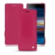 Lederschutzhülle Sony Xperia 10 Plus - Rose fluo