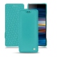 Capa em pele Sony Xperia 10 Plus - Bleu fluo