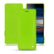 Capa em pele Sony Xperia 10 Plus - Vert fluo