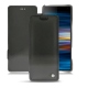 Sony Xperia 10 Plus leather case - Onyx ( Black ) 