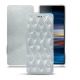 Lederschutzhülle Sony Xperia 10 Plus - Platinium - Couture
