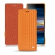 Capa em pele Sony Xperia 10 Plus - Abaca arancio