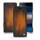 Housse cuir Sony Xperia 10 Plus - Marron Patine