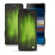 Housse cuir Sony Xperia 10 Plus - Vert Patine