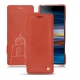 Capa em pele Sony Xperia 10 Plus - Arange clouquié