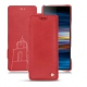 Sony Xperia 10 Plus leather case - Rouge troupelenc