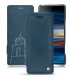 Capa em pele Sony Xperia 10 Plus - Blu mediterran