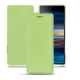 Housse cuir Sony Xperia 10 Plus - Vert olive PU