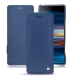 Sony Xperia 10 Plus leather case - Bleu frisson