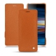 가죽 커버 Sony Xperia 10 Plus - Orange vibrant