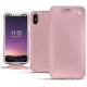 Custodia in pelle Apple iPhone Xs - Rose ( Nappa - Pantone 2365C ) 