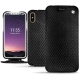 Custodia in pelle Apple iPhone Xs - Serpent nero
