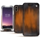 Custodia in pelle Apple iPhone Xs - Marron Patine