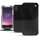 Funda de piel Apple iPhone X - Onyx ( Black ) 