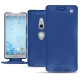 Sony Xperia XZ2 leather case - Bleu océan ( Nappa - Pantone 293C ) 