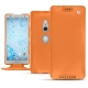 Capa em pele Sony Xperia XZ2 - Orange ( Nappa - Pantone 1495U ) 
