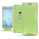 Sony Xperia XZ2 leather case - Vert olive ( Nappa - Pantone 578U ) 