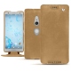 Capa em pele Sony Xperia XZ2 - Sable vintage ( Roughtcut - Gaucho#57254 ) 