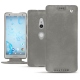 Custodia in pelle Sony Xperia XZ2 - Acier vintage ( Pantone 403C ) 