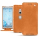 Capa em pele Sony Xperia XZ2 - Mandarine vintage ( Pantone 165C ) 