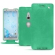 レザーケース Sony Xperia XZ2 - Menthe vintage ( Pantone 562C ) 