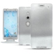 Custodia in pelle Sony Xperia XZ2 - Platinium ( Pantone 877C ) 