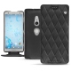 Custodia in pelle Sony Xperia XZ2 - Noir - Couture ( Nappa - Black ) 