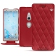 Capa em pele Sony Xperia XZ2 - Rouge - Couture ( Nappa - Pantone 199C ) 