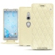 Lederschutzhülle Sony Xperia XZ2 - Ivoire - Couture ( Sleek P C12 - White ) 