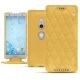 Custodia in pelle Sony Xperia XZ2 - Mimosa - Couture ( Pantone 141C ) 