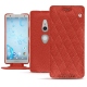 Lederschutzhülle Sony Xperia XZ2 - Papaye - Couture ( Pantone 180C ) 
