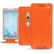 Funda de piel Sony Xperia XZ2 - Orange fluo