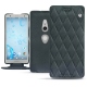 Custodia in pelle Sony Xperia XZ2 - Blu marino - Couture