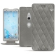 Capa em pele Sony Xperia XZ2 - Acier vintage - Couture