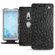 Custodia in pelle Sony Xperia XZ2 - Autruche nero