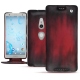 Custodia in pelle Sony Xperia XZ2 - Rouge Patine