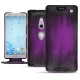 Custodia in pelle Sony Xperia XZ2 - Violet Patine