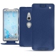 Sony Xperia XZ2 leather case - Bleu frisson